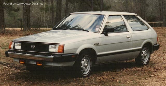 1980 Subaru Leone II Hatchback 1800 Turismo 4WD (82 Hp)