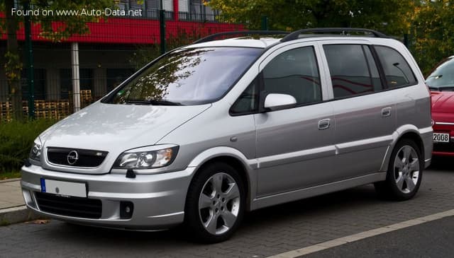 2003 Opel Zafira A (facelift 2003) 2.2 DTI (125 Hp)